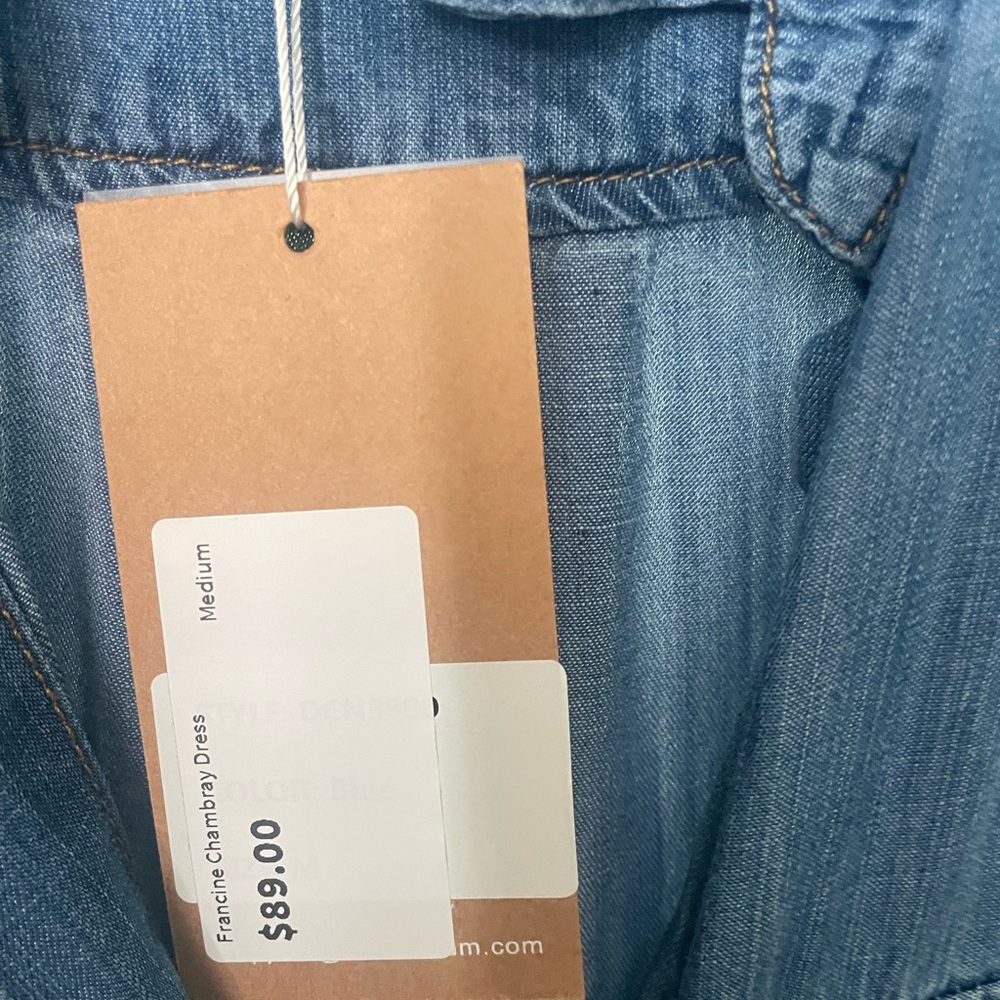 Blue Denim Dress - Picture 8 of 8